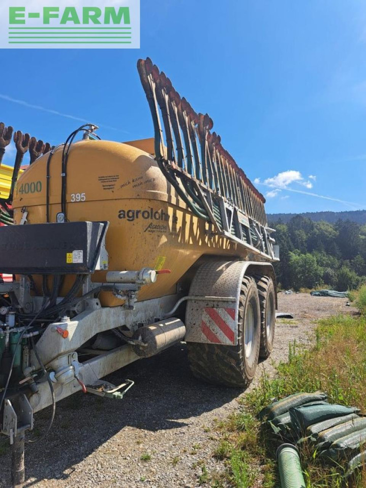 Slurry tanker Zunhammer mke 14 pu mit 15 m glidefix mit doppeldüse