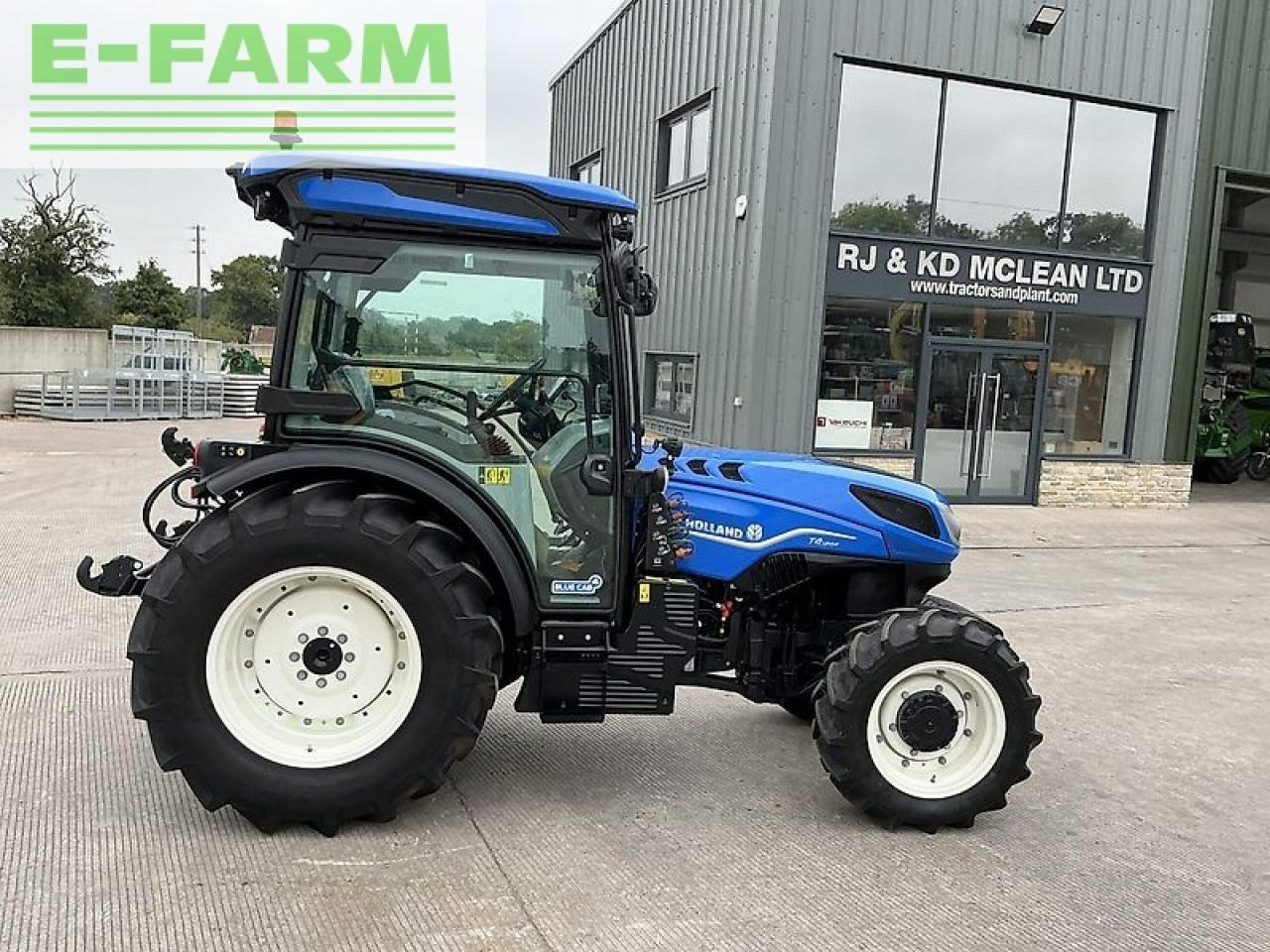 Farm tractor New Holland t4.120f tractor