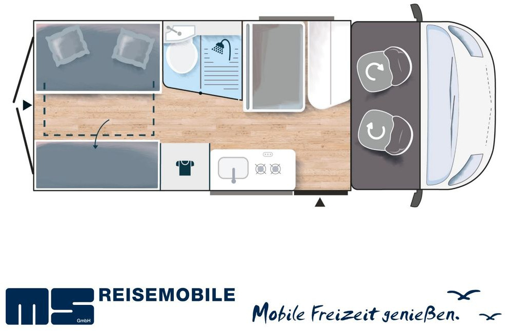 New Camper van Chausson V594 FIRST LINE / -2025- /140PS/ ZUBEHÖR – PAKET