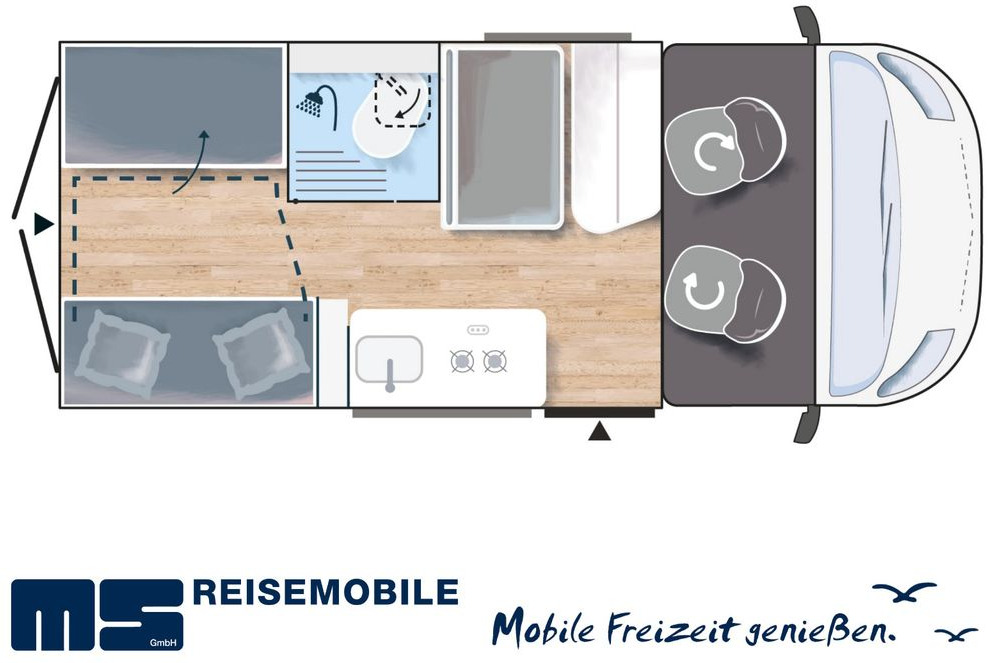 New Camper van Chausson V594 S FIRST LINE /-2025-/ ZUBEHÖR-PAKET / 5.41M