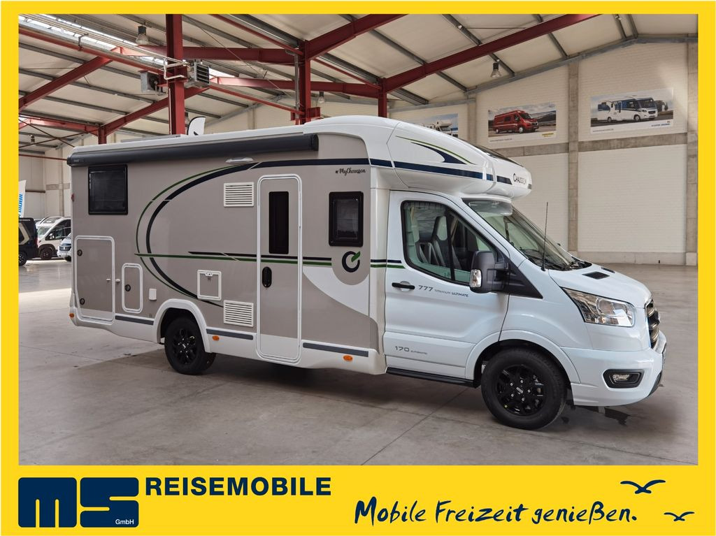 New Semi-integrated motorhome Chausson 777 TITANIUM- ULTIMATE / EINZELBETTEN & RAUMBAD