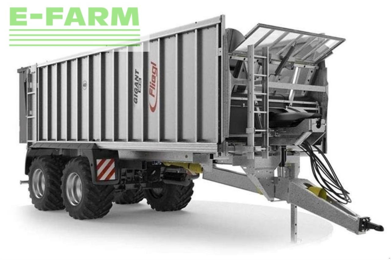 Farm trailer Fliegl asw 281 taurus fox tandem bogie