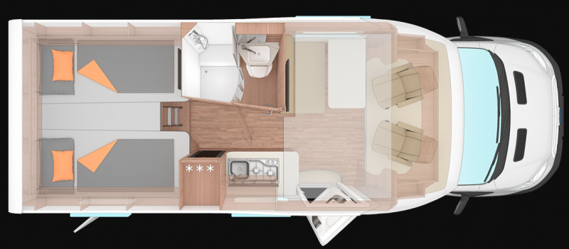 New Semi-integrated motorhome Weinsberg CaraSuite 650 MEG