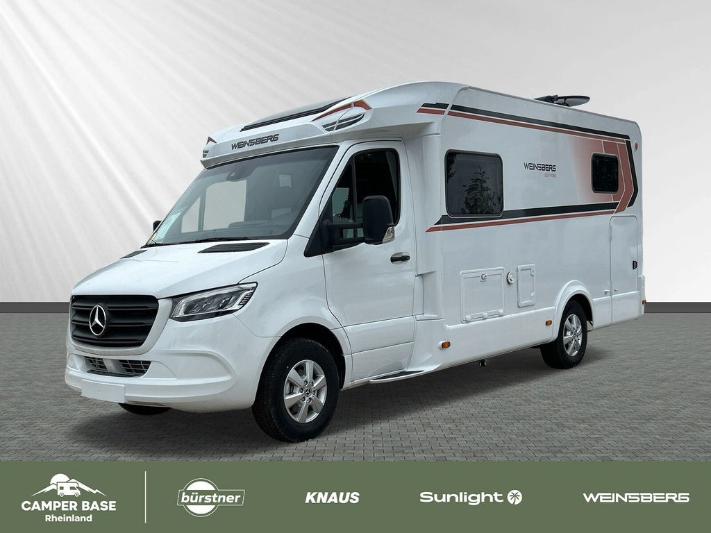 New Semi-integrated motorhome Weinsberg CaraCompact MB EDITION PEPPER 640 MEG Automatik