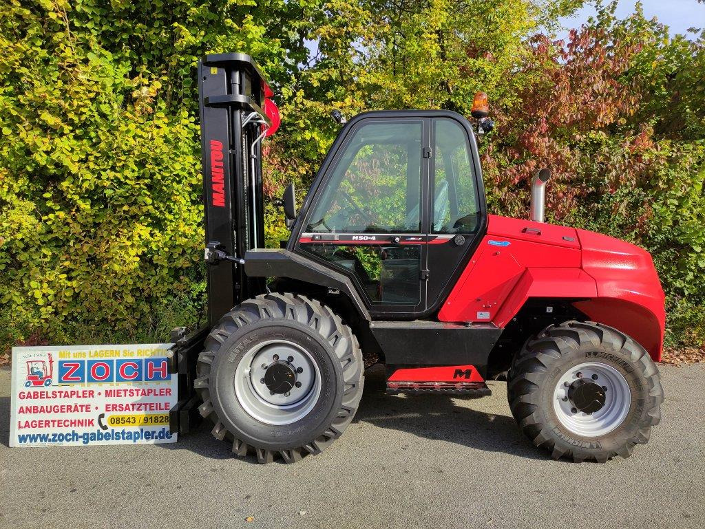 Rough terrain forklift - rent Manitou M50-4D ST5S1 EU