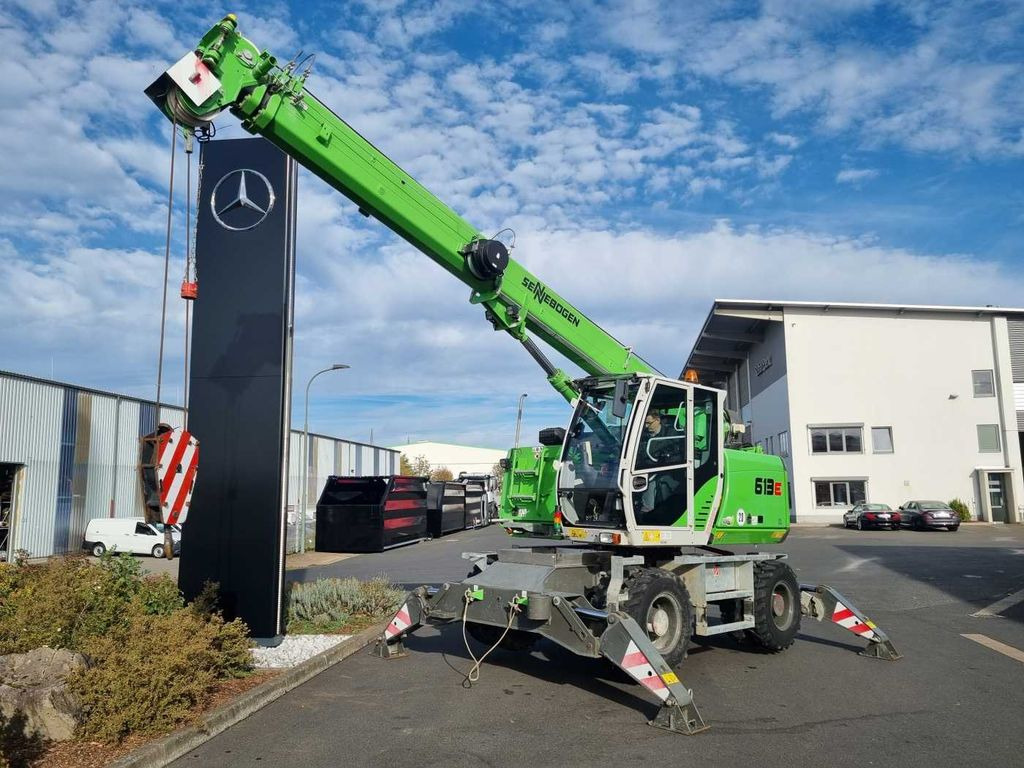 Mobile crane Sennebogen 613 E / Funk / hochfahrbare Kabine / nur 1.732h