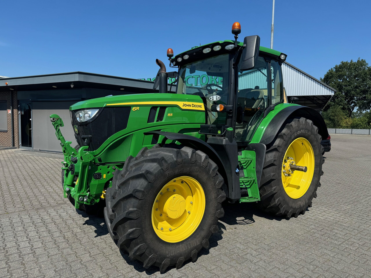 Farm tractor John Deere 6R155