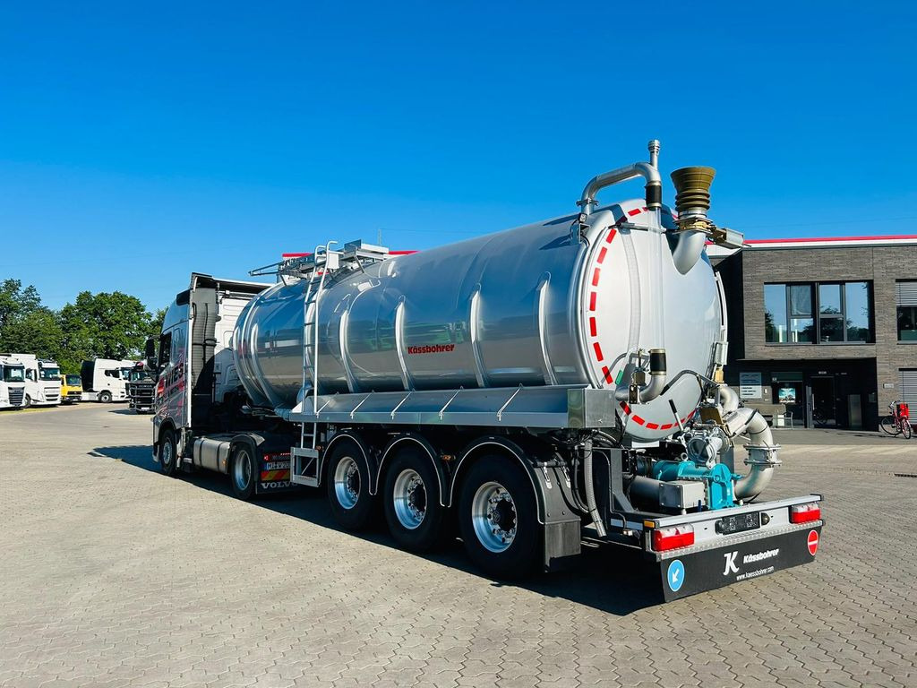 New Tank semi-trailer Kässbohrer K.STN L 30 Edelstahl Tanker 30m³ für Gülle