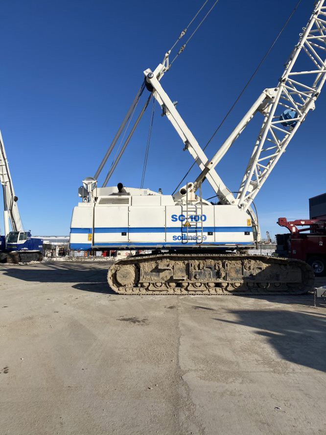 Crawler crane Soilmec SC100