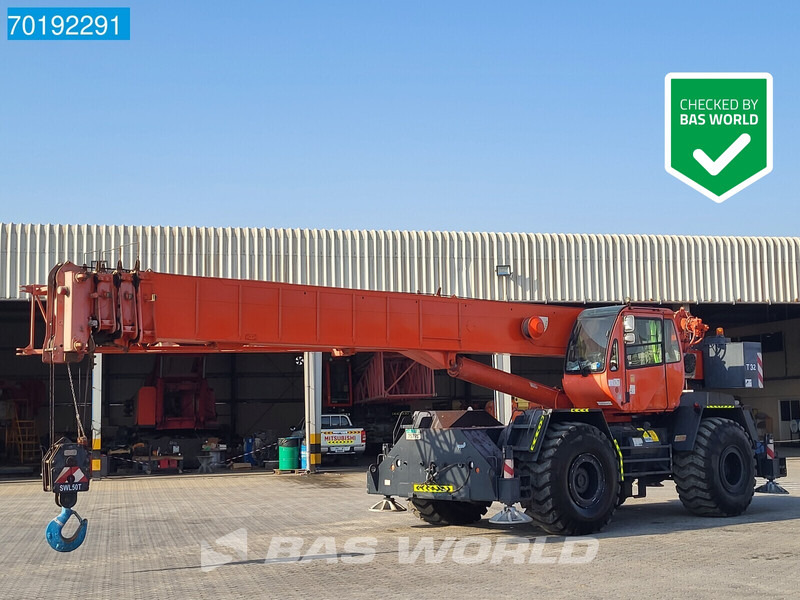 Rough terrain crane Terex RT555-1 55 Tonnes