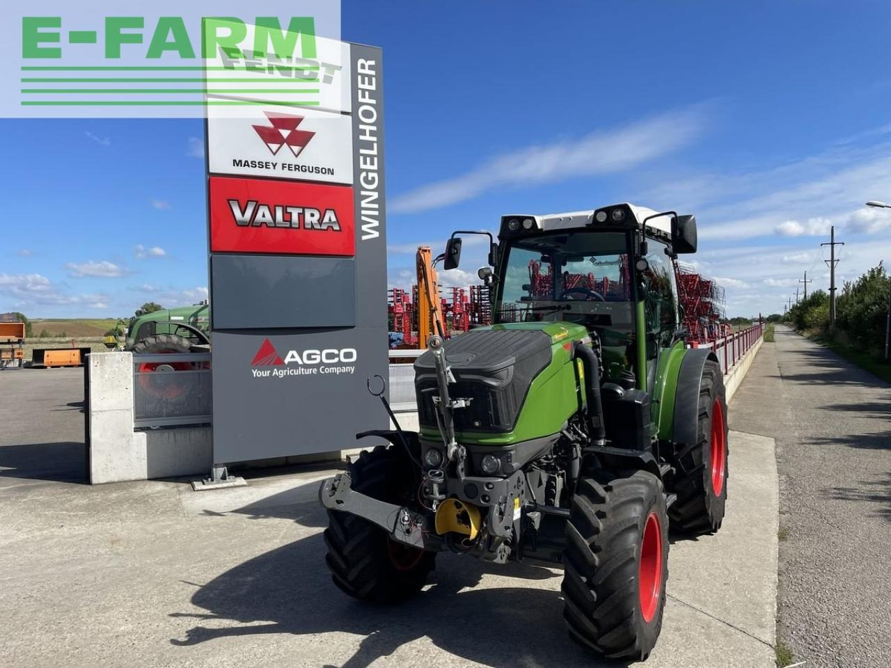 Farm tractor Fendt 211p vario gen3