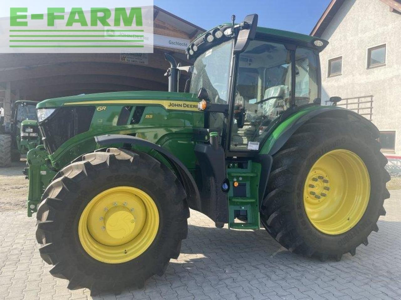 Farm tractor John Deere 6r155