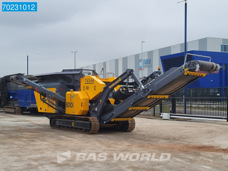 Mobile crusher TESAB 500I DEMO MACHINE – ONLY 147 HOURS