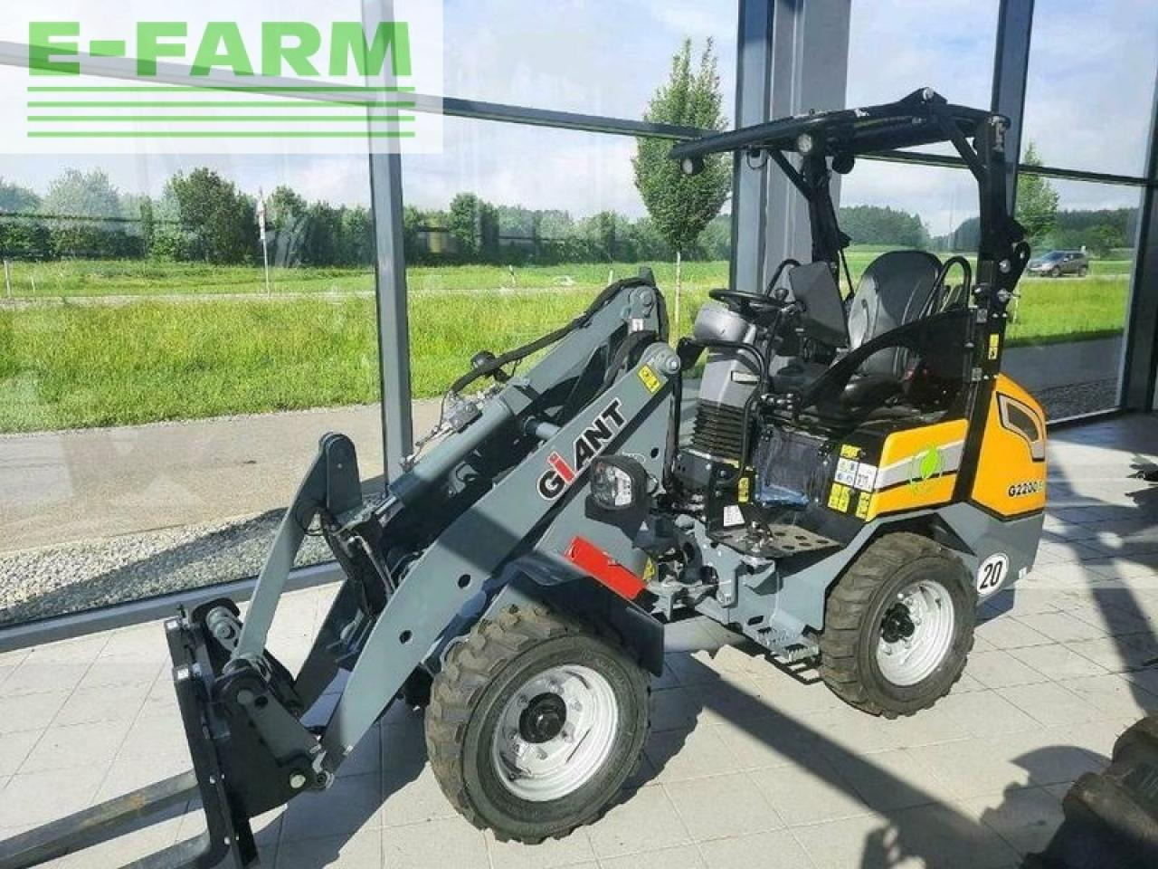 Wheel loader Giant elektro kompaktradlader g2200e x-tra lithium – *aktion*