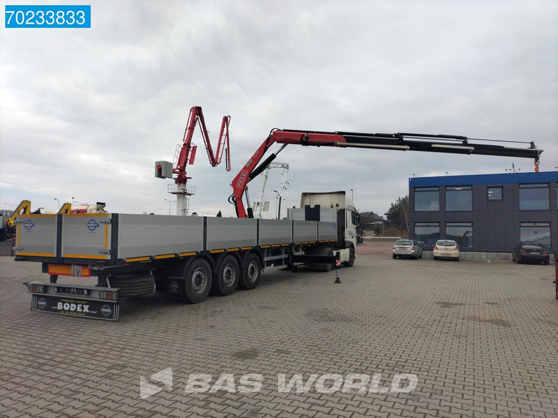 New Dropside/ Flatbed semi-trailer Bodex KIS3B 3 axles Without Truck