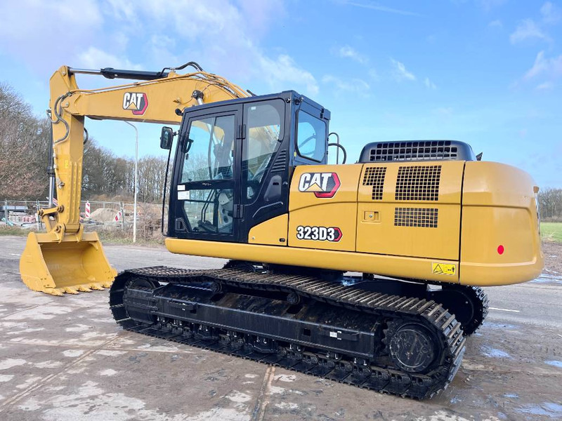 New Crawler excavator Cat 323D3 – New / Unused / 2024 Model