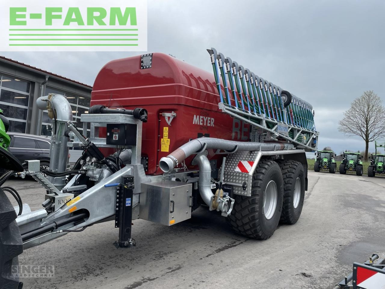 Slurry tanker Meyer-Lohne mls 16000 mit bomech farmer 15