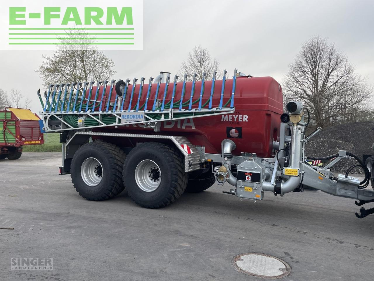 Slurry tanker Meyer-Lohne mls 16000 mit bomech farmer 15