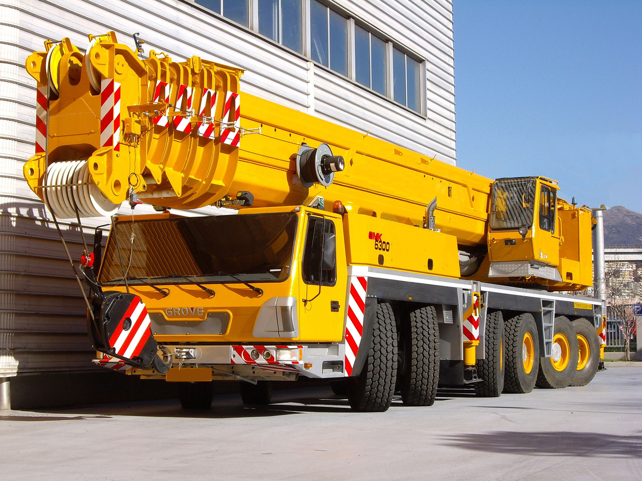 Mobile crane Grove GMK 6300