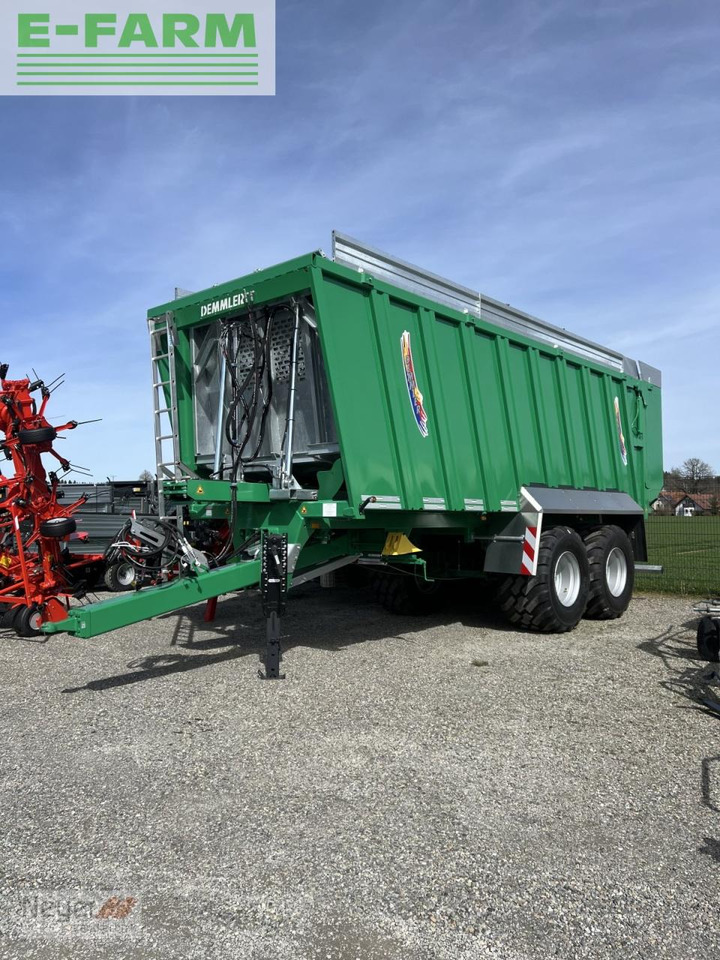 Farm tipping trailer/ Dumper Demmler tsm 2070 l light abschiebewagen *sofort verfügbar*