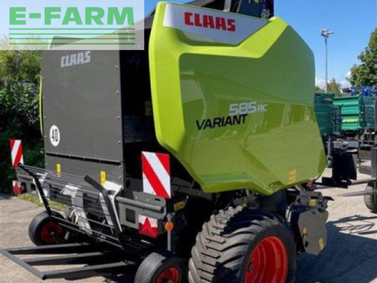 Round baler CLAAS variant 585 rc pro