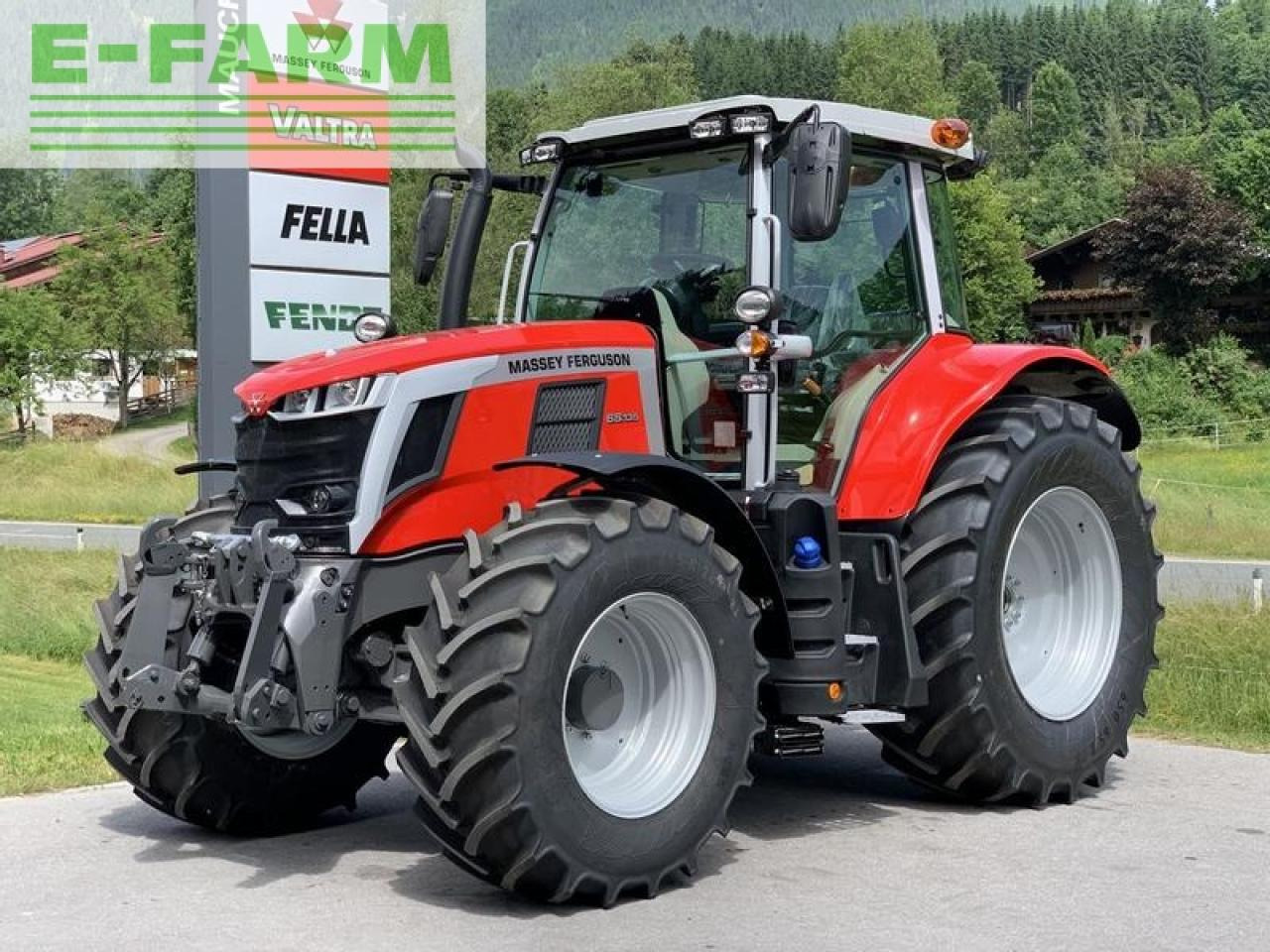 Farm tractor Massey Ferguson mf 6s.135 dyna-6 efficient