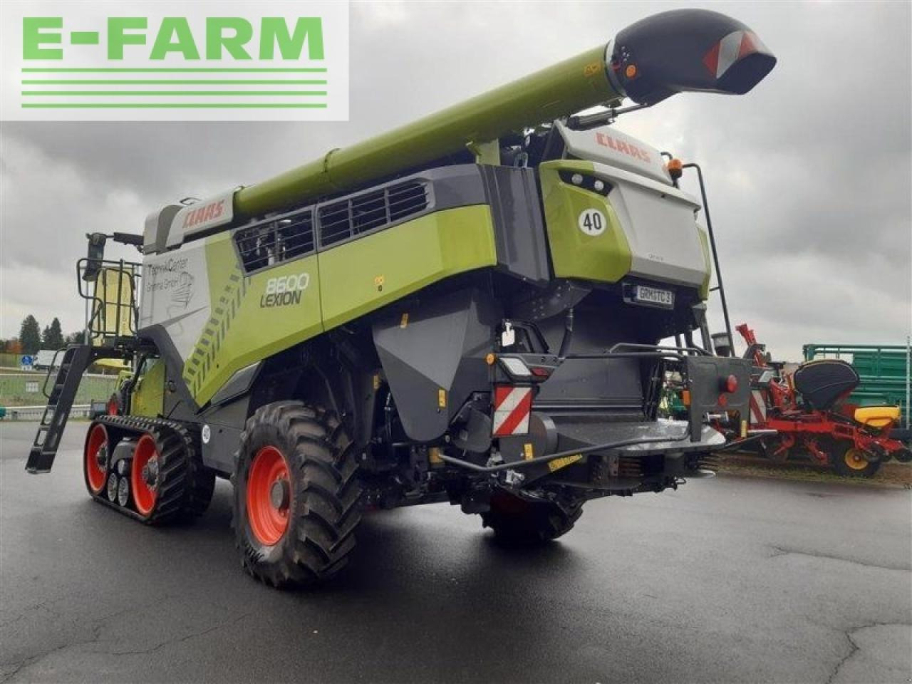 Combine harvester CLAAS lexion 8600 tt