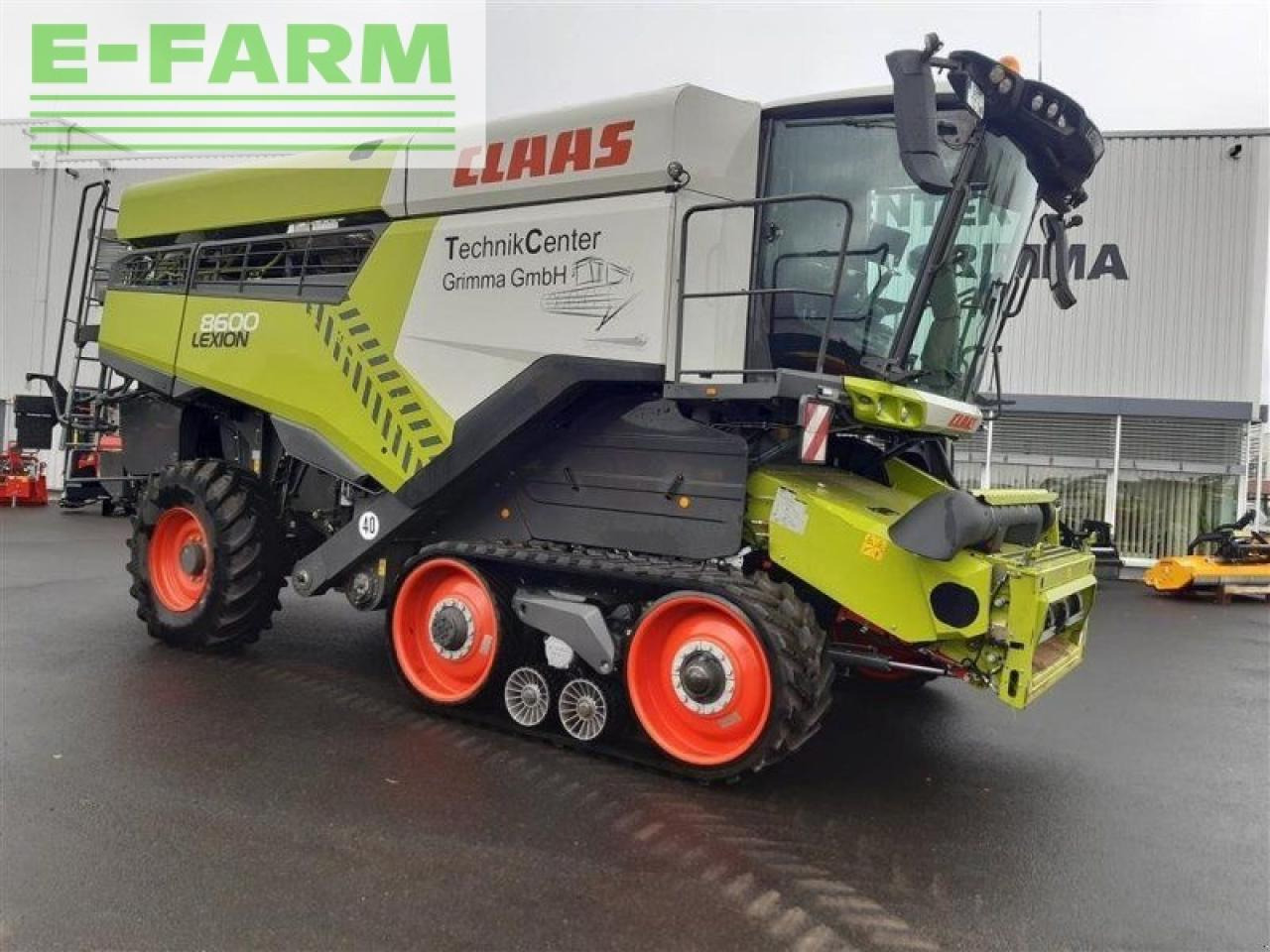 Combine harvester CLAAS lexion 8600 tt