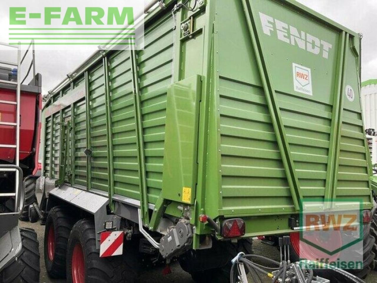 Self-loading wagon Fendt tigo 75 xrd