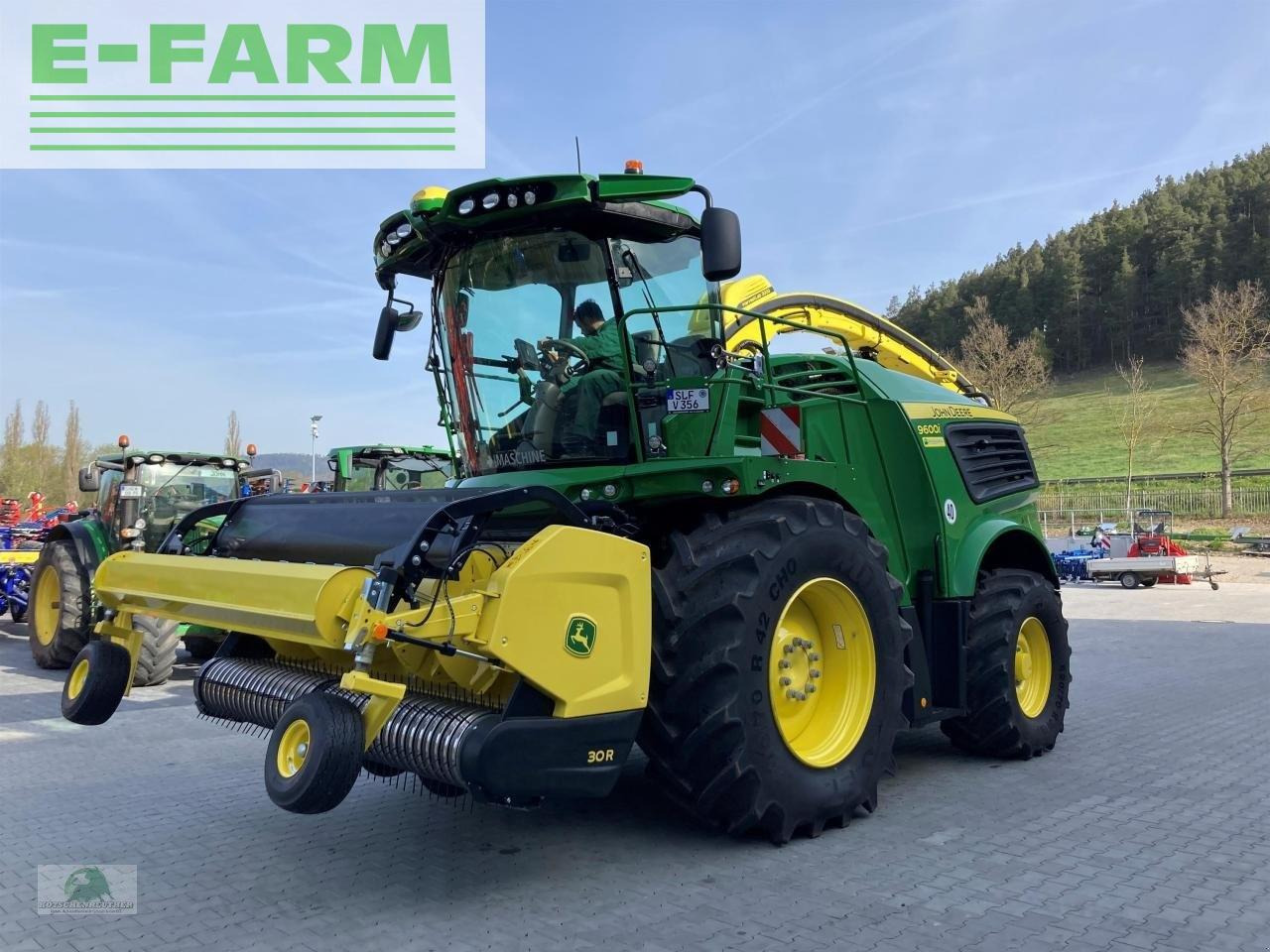 Forage harvester John Deere 9600i