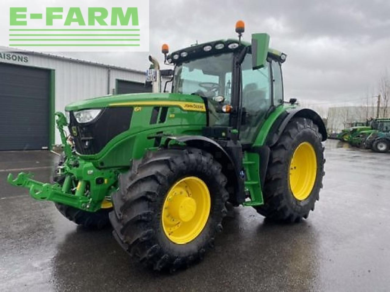 Farm tractor John Deere 6r185