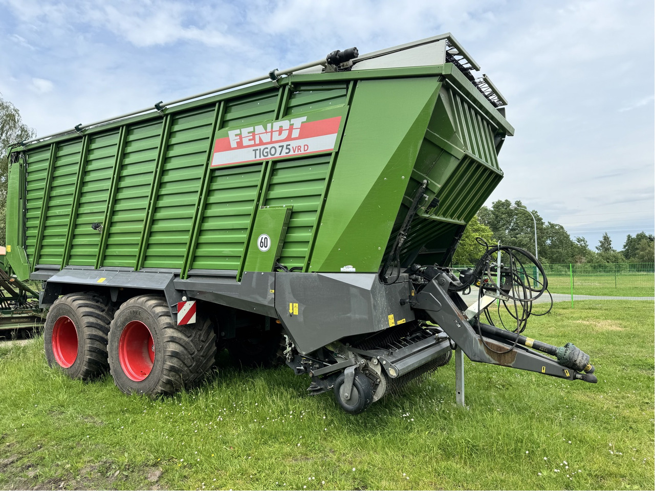 Self-loading wagon Fendt Ladewagen Tigo 75 VR