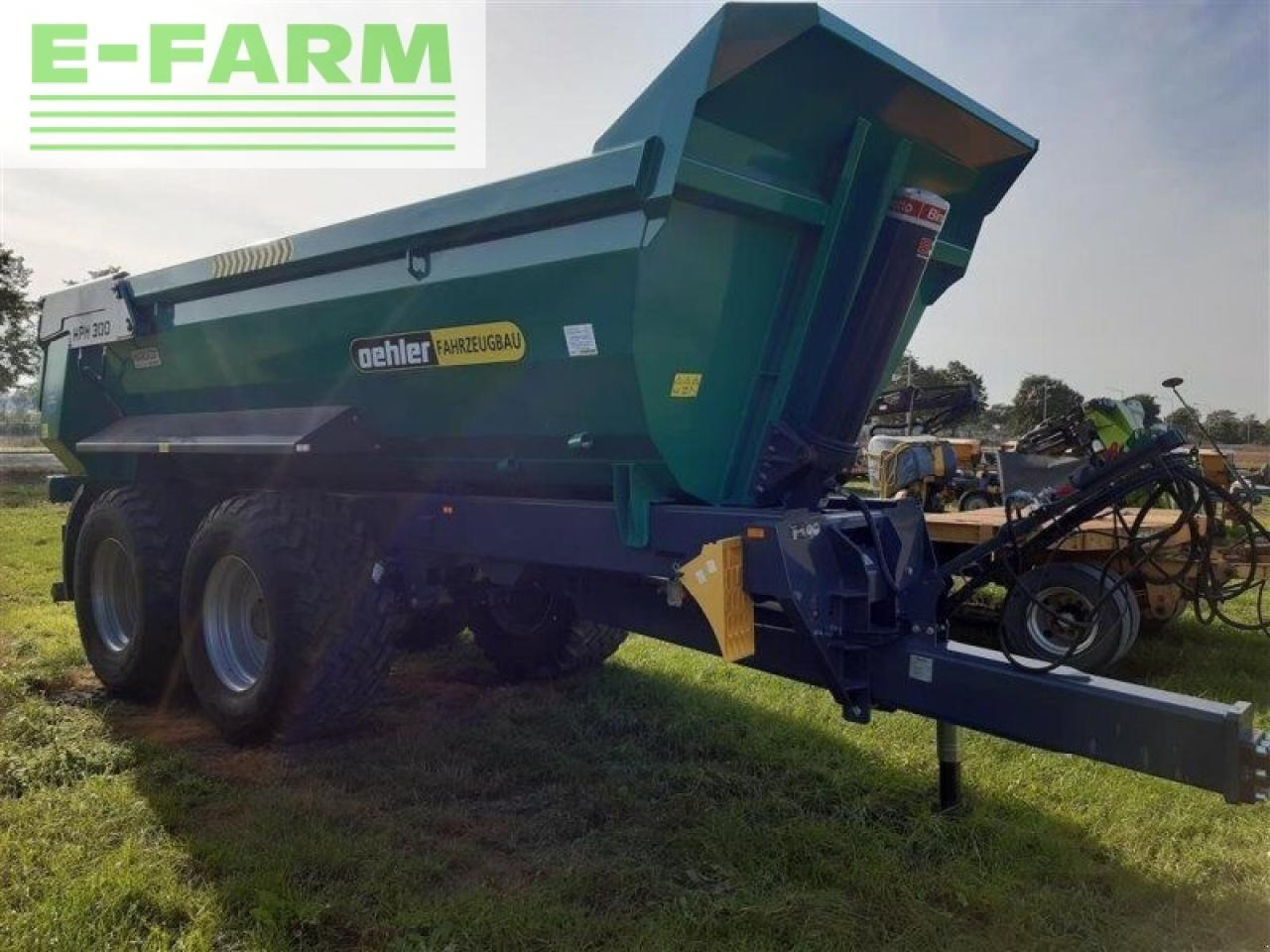 Farm tipping trailer/ Dumper Oehler hpm 300