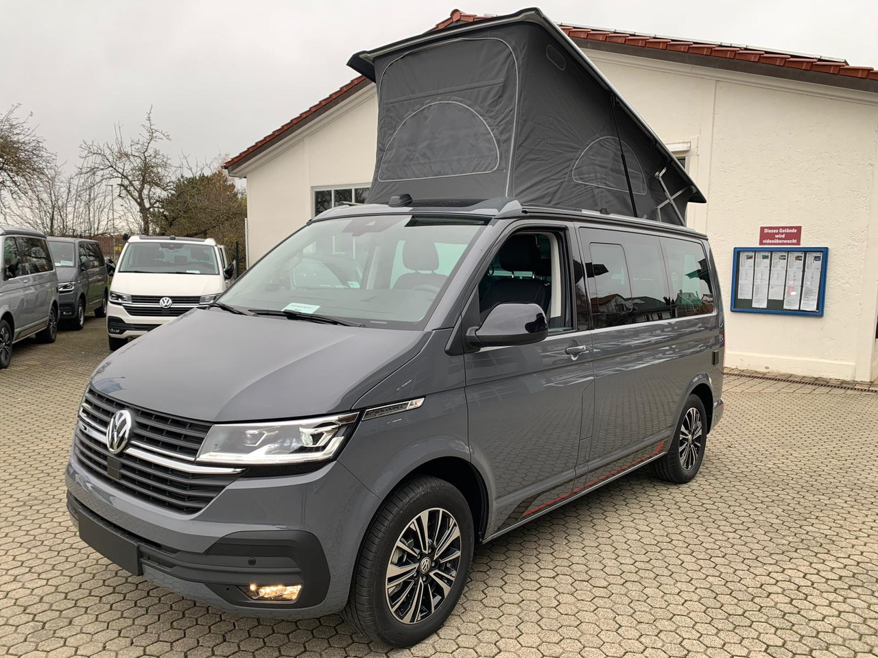 Camper van VW T6.1 Cali Beach Camper Edition DSG 230V Luft-Standh. ArtVelours