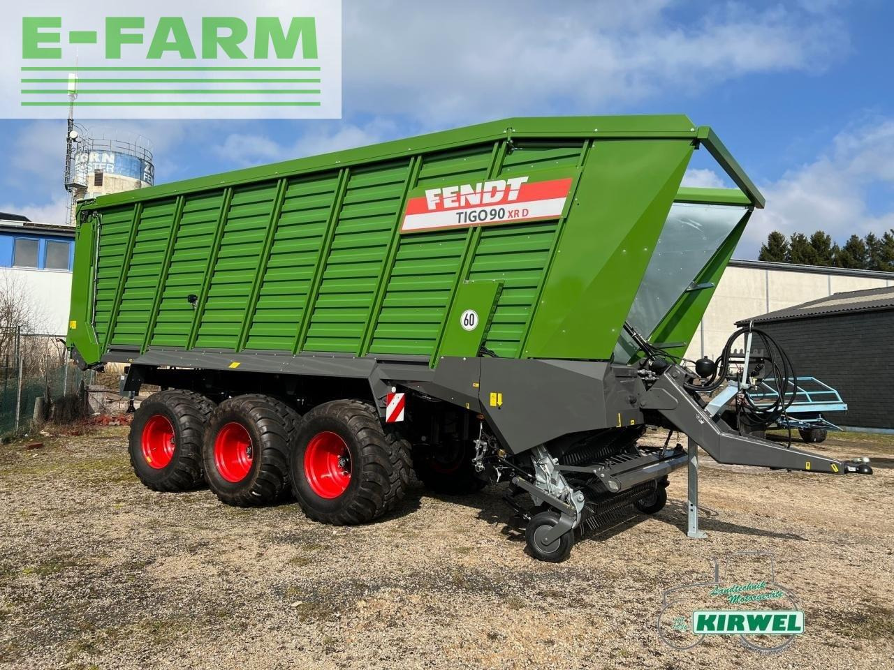 Self-loading wagon Fendt tigo 90 xr