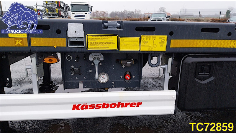 New Dropside/ Flatbed semi-trailer – rent Kässbohrer SPAM Flatbed