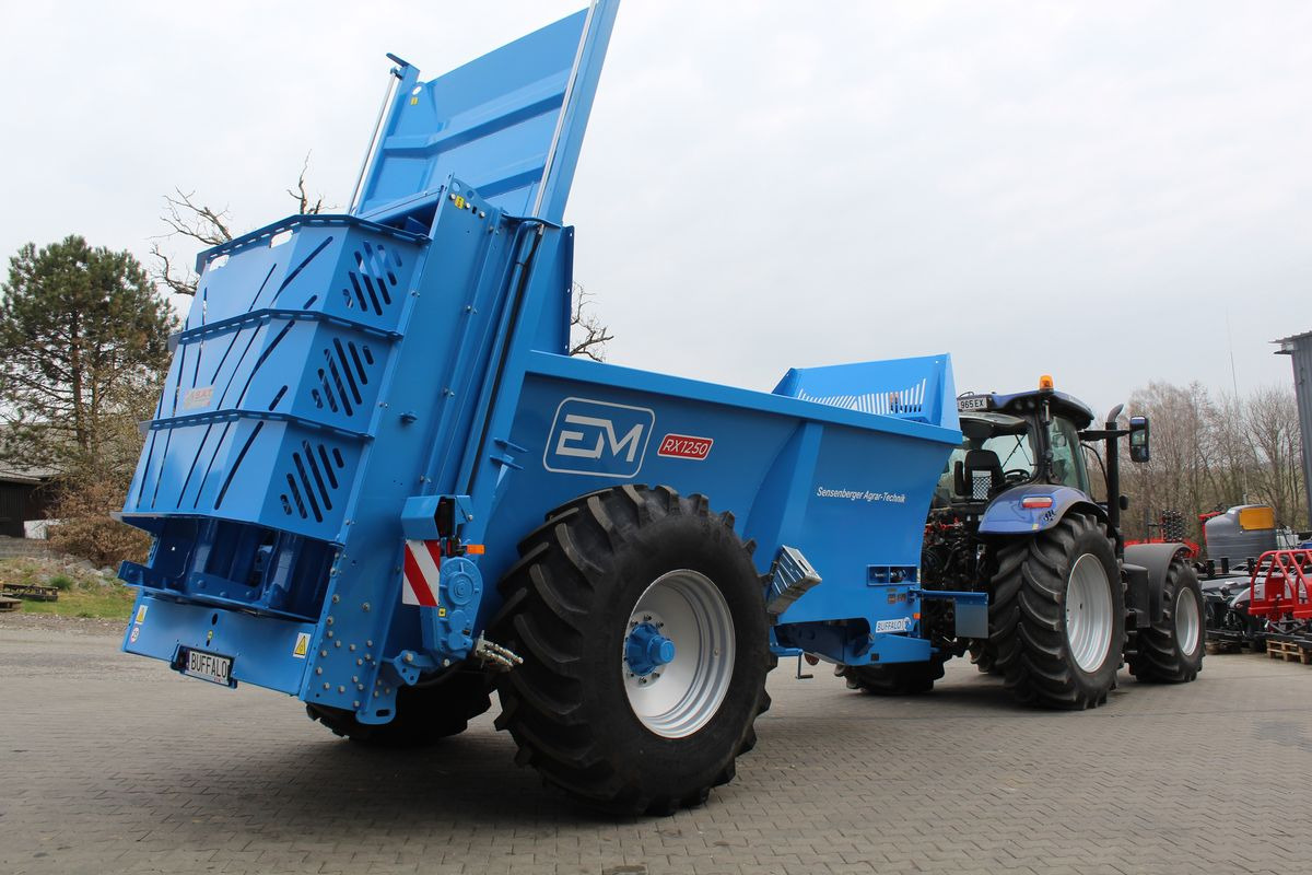 New Manure spreader Euromilk RX 1250-Dung-Kompoststreuer-NEU