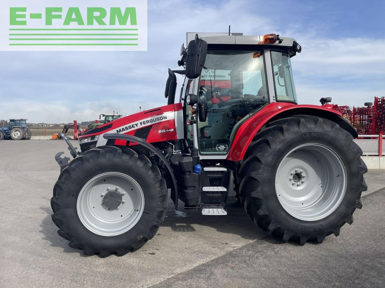 Farm tractor Massey Ferguson mf 5s.145 dyna-6 exclusive