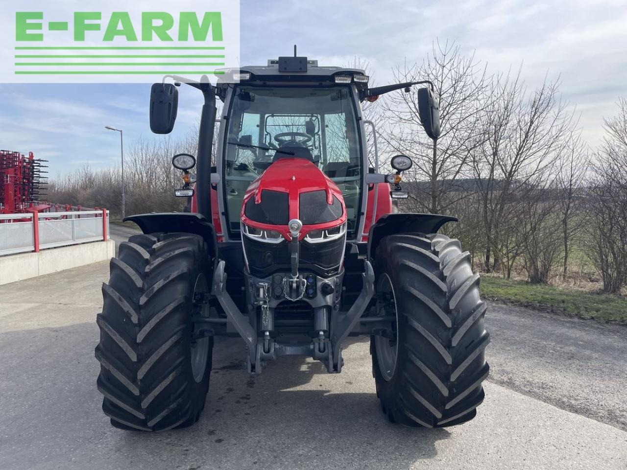 Farm tractor Massey Ferguson mf 5s.145 dyna-6 exclusive