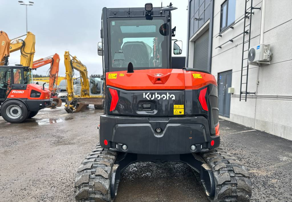 New Mini excavator Kubota U 56-5 Uusi varusteilla