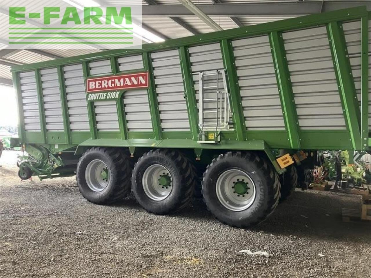 Self-loading wagon Bergmann shuttle 510 k