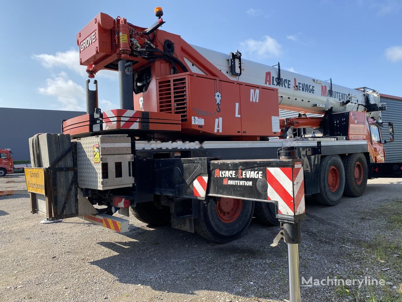 Mobile crane Grove GMK 4100L-1 1er Mains Origine française