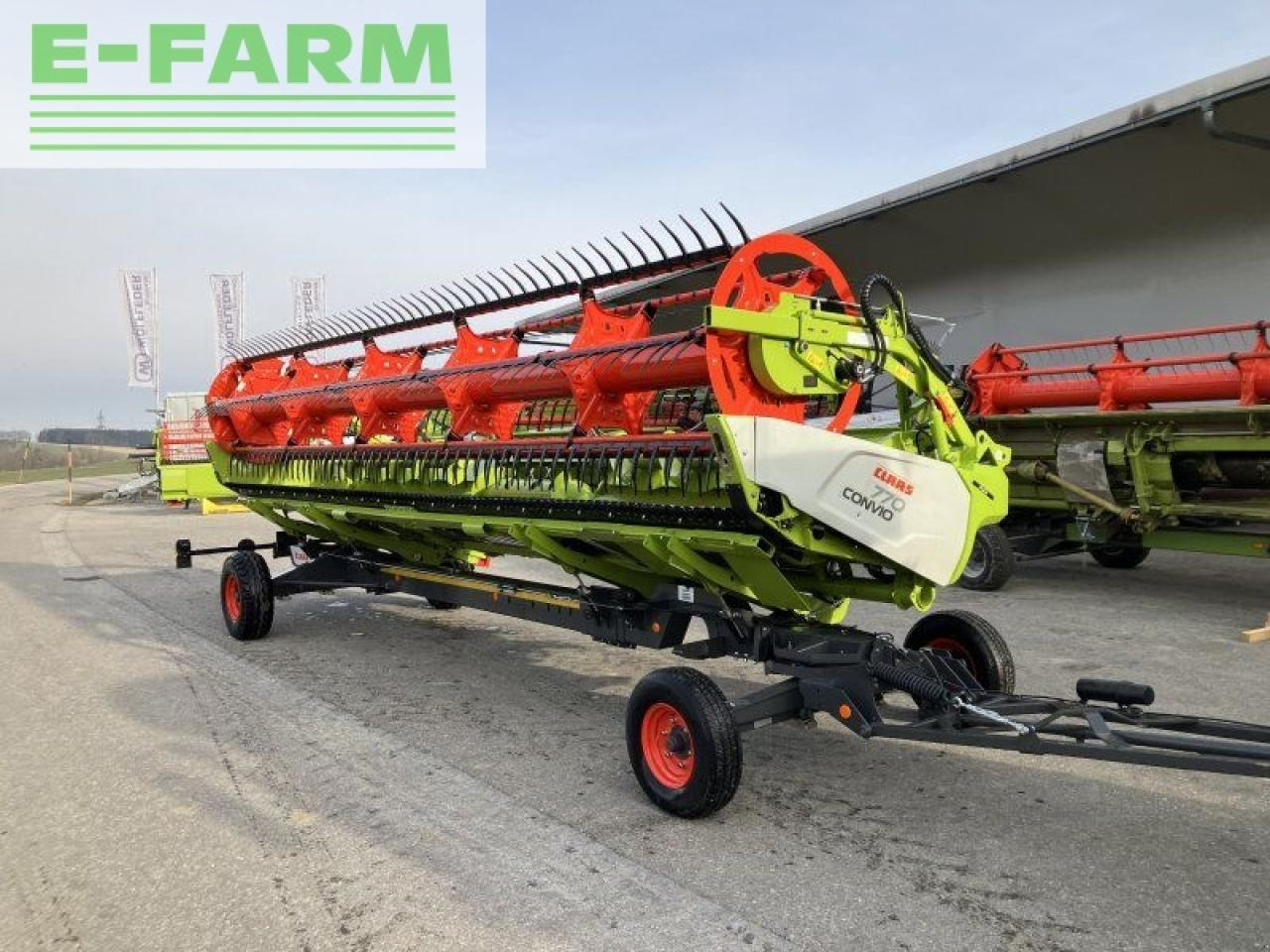 Forage harvester attachment CLAAS convio flex 770