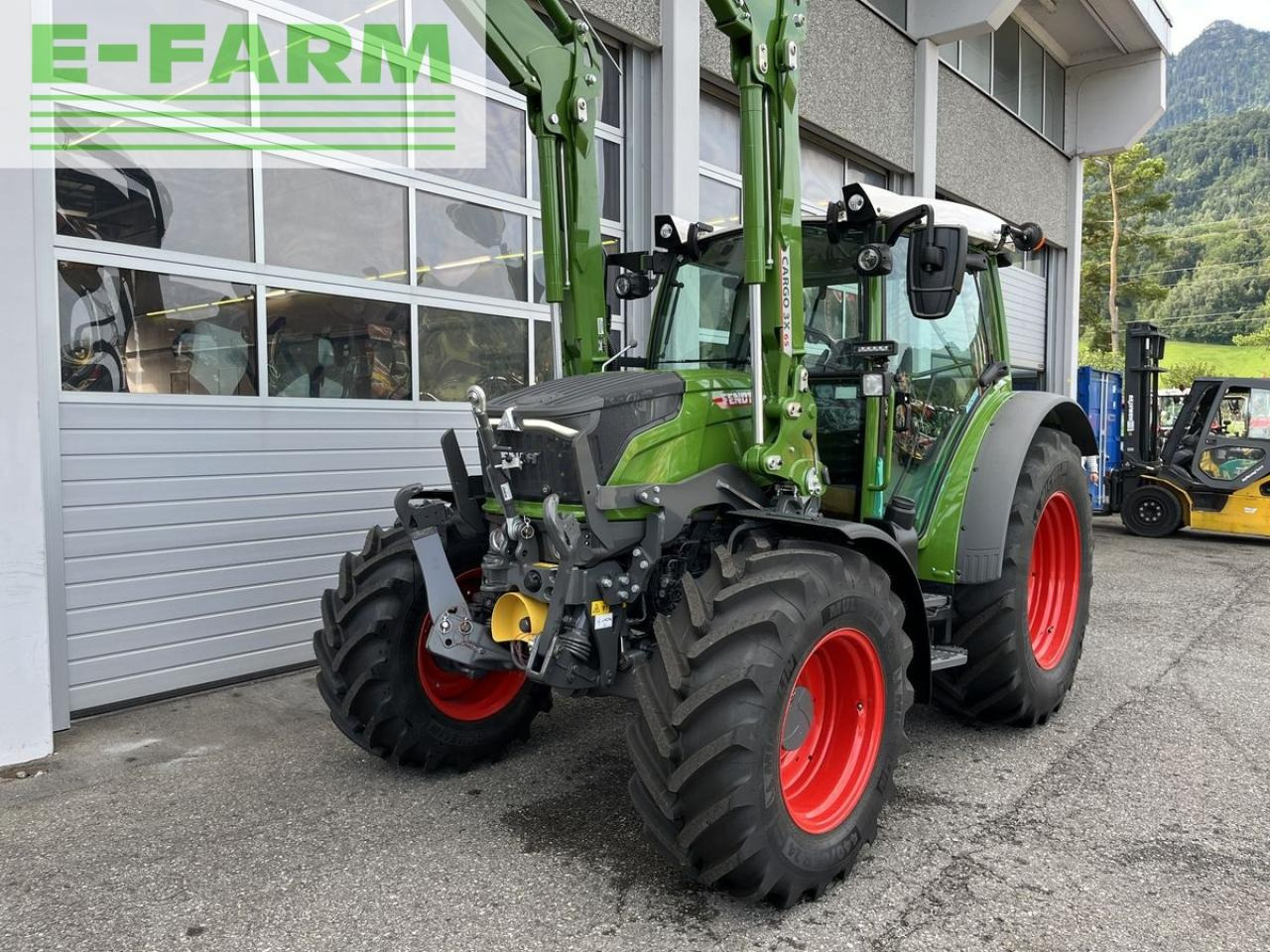 Farm tractor Fendt 211 s vario gen3 power setting 2