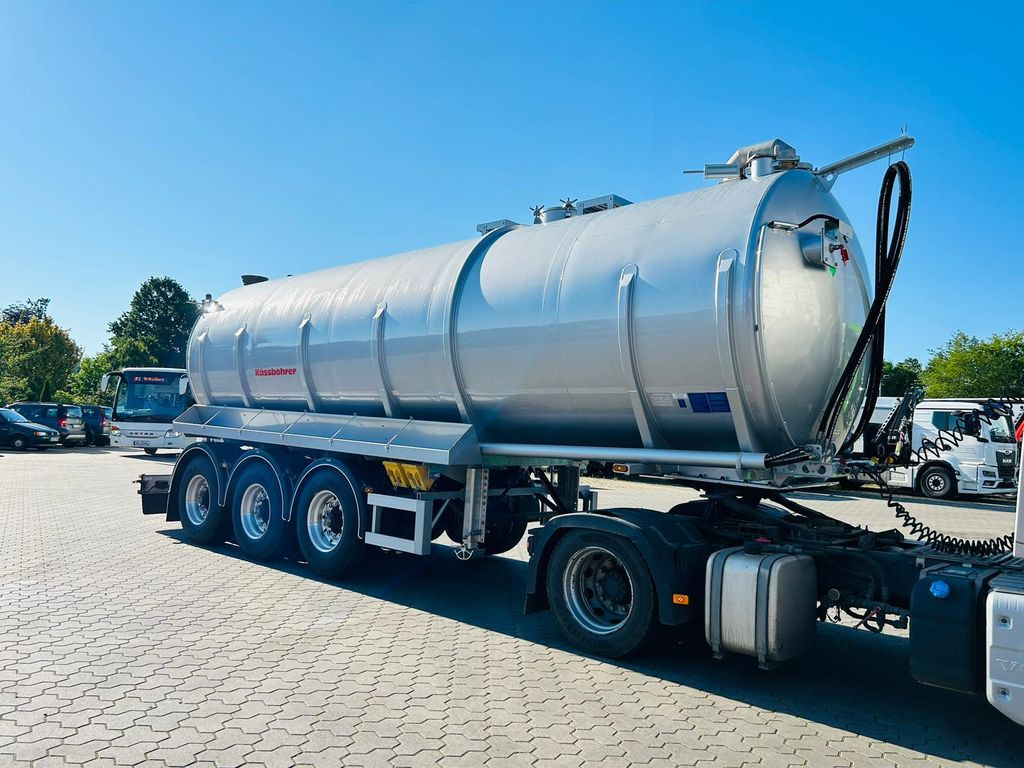 New Tank semi-trailer Kässbohrer K.STN L 30 Edelstahl Tanker 30m³ für Gülle