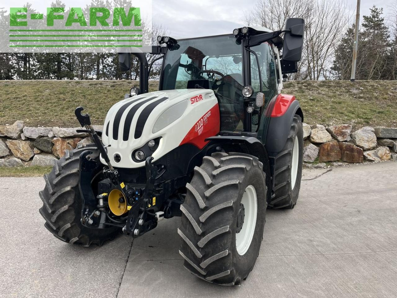 Farm tractor Steyr 4110 expert cvt