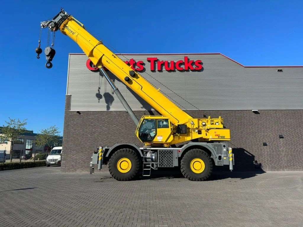 Leasing of Grove GRT8100 ROUGH TERRAIN CRANE