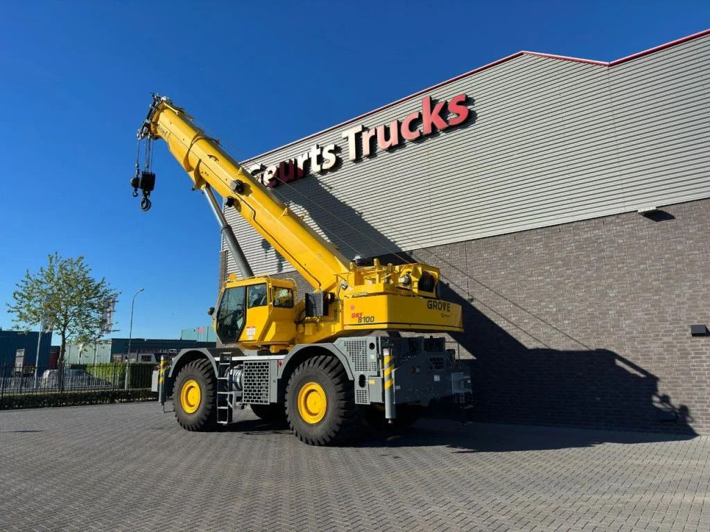 Leasing of Grove GRT8100 ROUGH TERRAIN CRANE