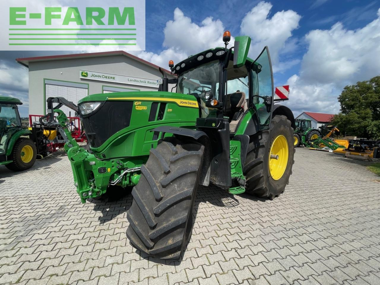 Farm tractor John Deere 6r 215