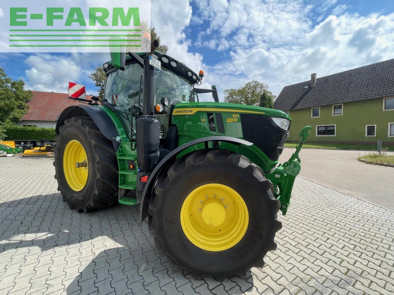 Farm tractor John Deere 6r 215